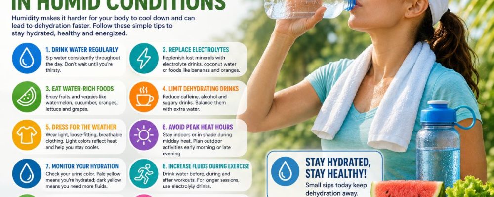 How to Stay Hydrated in Humid Conditions
