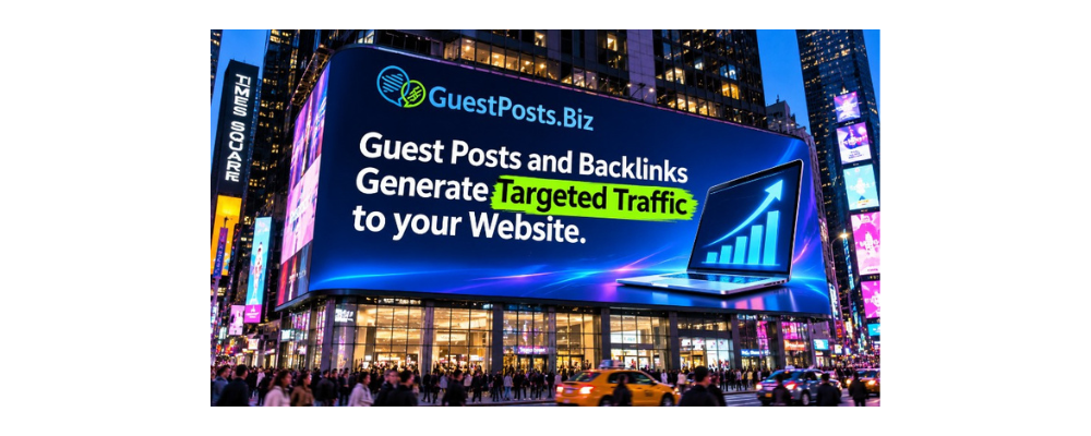 Guest Posts And Backlinks Generate Targeted Traffic To Your Website